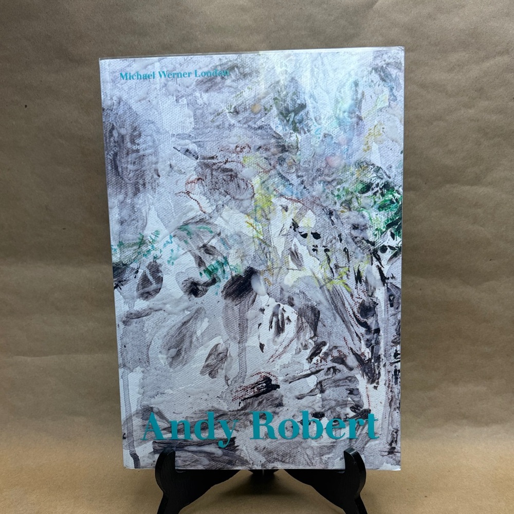 Artist Andy Robert @ Michael Werner Gallery table book 2023